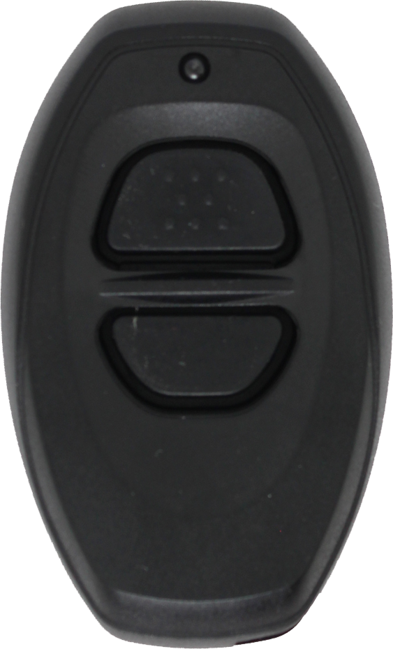 *SHELL & PAD ONLY* Toyota 2 Button Keyless Entry Remote Fob Casing - Black - BAB237131-022-1