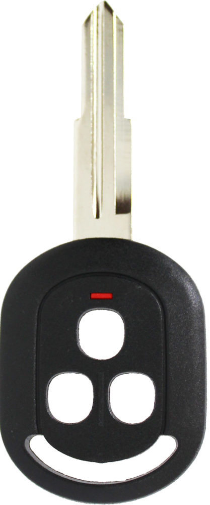 *SHELL, PAD, & BLADE ONLY* Chevrolet Aveo 3 Button Remote Head Key Casing - VQQRK960NAT-3