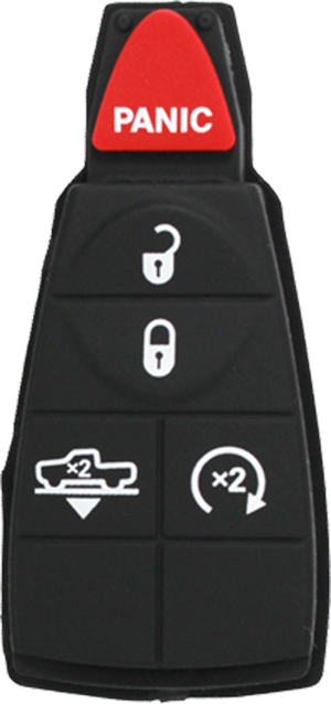 *SHELL & PAD ONLY* Dodge & Jeep Fobik Casing - Button Pad Included - GQ4-53T-3