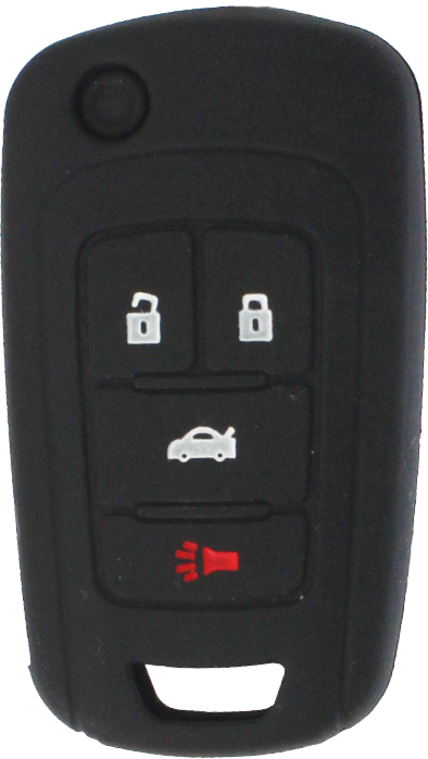 *PROTECT YOUR REMOTE* GM 4 Button Flip Remote Remote Silicone Cover-1