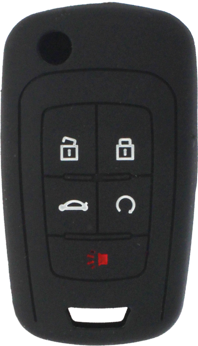 *PROTECT YOUR REMOTE* GM 5 Button Flip Remote Remote Silicone Cover-1