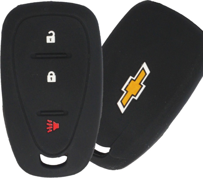 *PROTECT YOUR REMOTE* Chevrolet 4 Button Smart Remote Silicone Cover-1