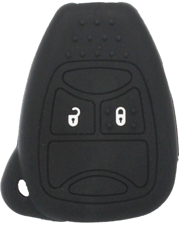 *PROTECT YOUR REMOTE* Chrysler/Dodge/Jeep 3 Button Remote Head Key Silicone Cover-1