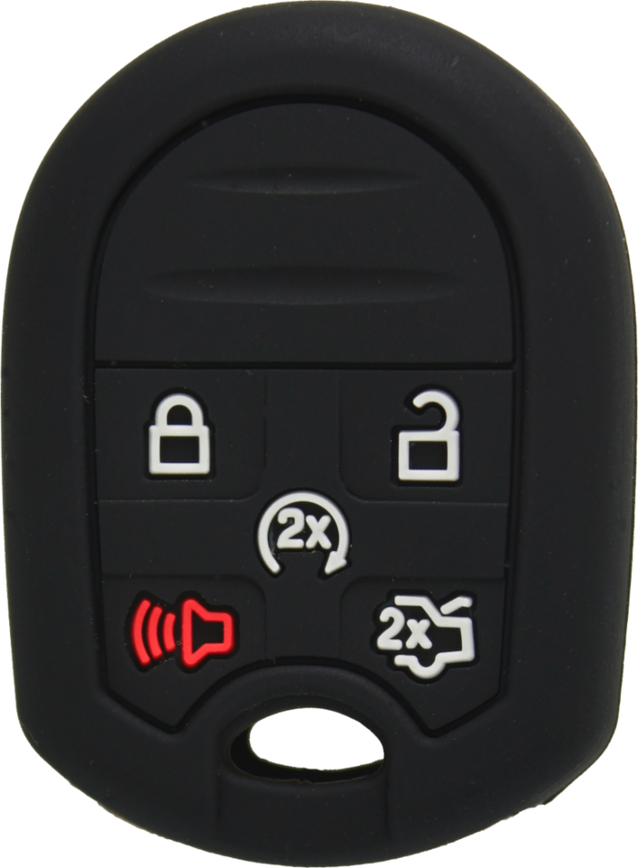 *PROTECT YOUR REMOTE* Ford & Lincoln 5 Button Remote Head Key Silicone Cover-1