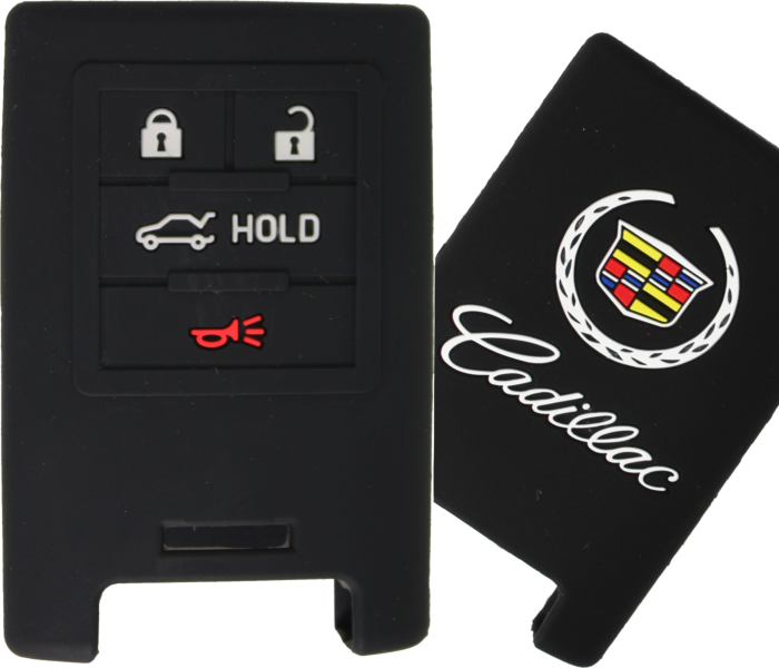 *PROTECT YOUR REMOTE* Cadillac 4 Button Smart Remote Silicone Cover-1