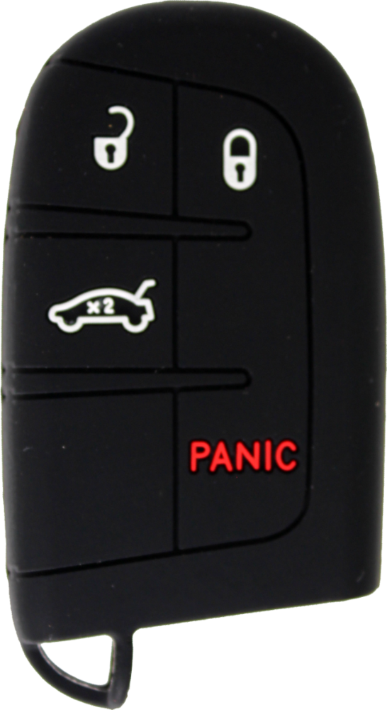 2011 - 2018 Dodge 4 Button Smart Key w/ Trunk - Emergency key included - M3N40821302-3