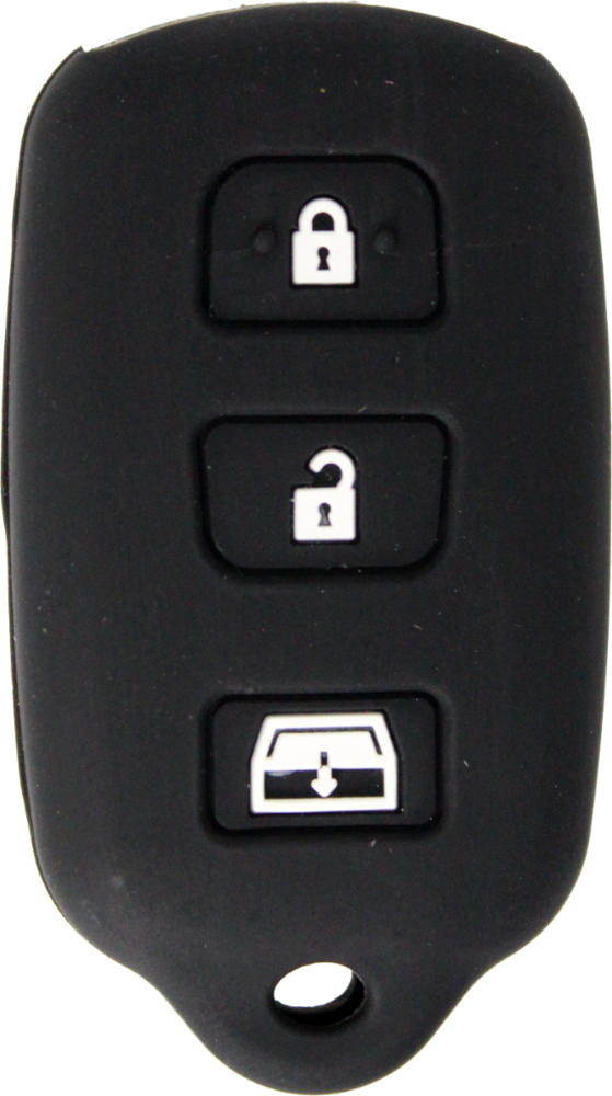 *PROTECT YOUR REMOTE* Toyota 4 Button With Hatch Glass Silicone Cover-1