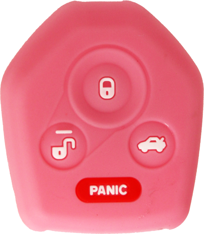 *PROTECT YOUR REMOTE* Subaru 4 Button Silicone Cover - Pink-1