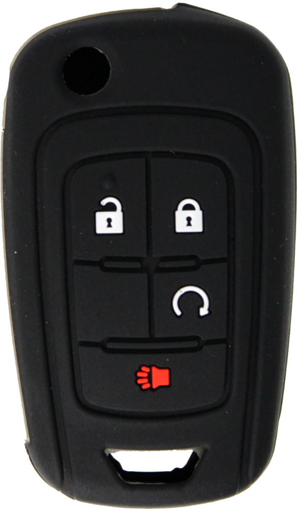 *PROTECT YOUR REMOTE* 4 Button Flip Key Silicone Cover-1