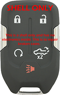 *SHELL ONLY* GM 5 Button Smart Remote Casing w/ Tailgate - HYQ1EA - NO LOGO-3