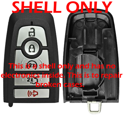 *SHELL ONLY* Ford 5 Button Smart Remote Casing w/ Trunk - M3N-A2C931426/M3N-A2C93142600-1