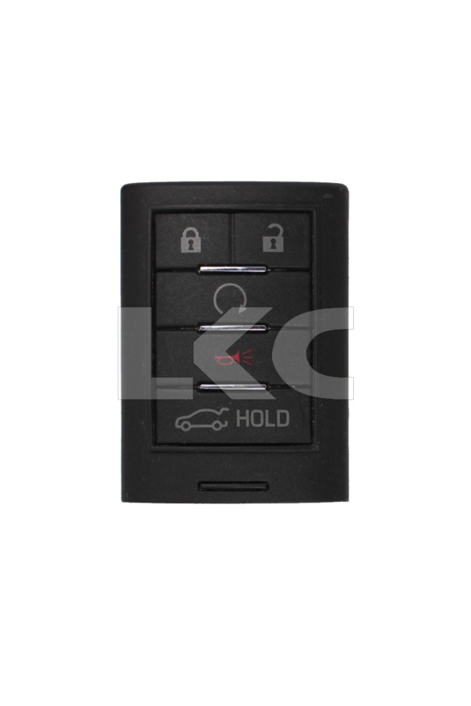 *SHELL & PAD ONLY* Cadillac 5 Button Smart Remote Casing w/ Trunk "Hold" - FOR HIGH SECURITY EKEYS ONLY - NBG009768T-2