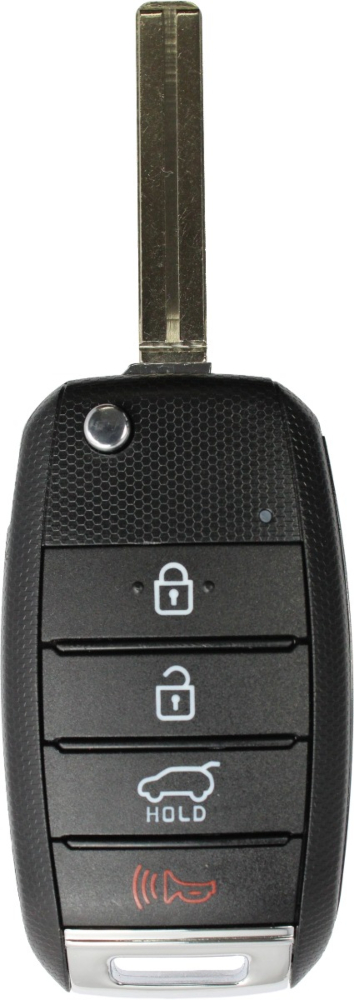 2016 - 2019 Kia Sportage 4 Button Flip Remote Key w/ Hatch - TQ8-RKE-4F27-1