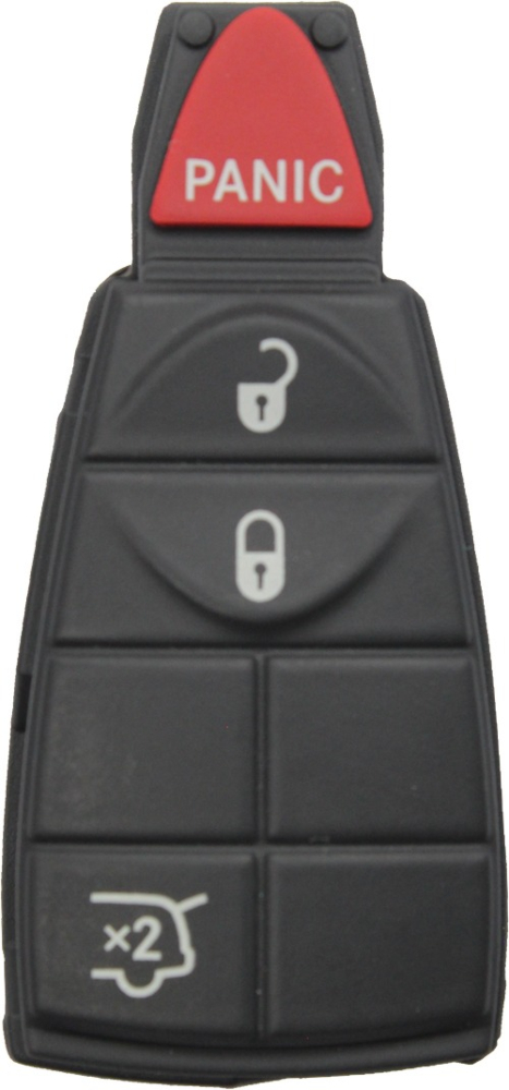 Jeep 4 Button Fobik Pad Replacement - Only for fobiks with FCC ID: IYZ-C01C-1