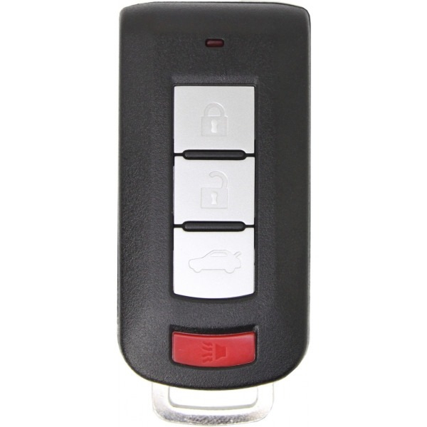 2016 - 2018 Mitsubishi Mirage 4 Button Smart Remote w/ Trunk - Emergency Key Included - OUC003M-1