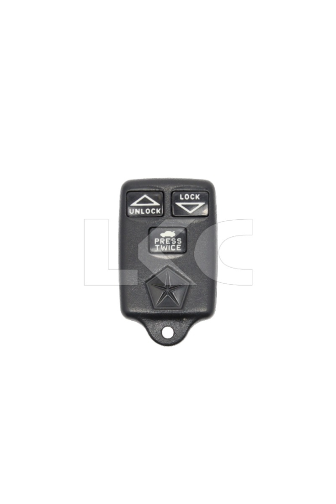 1993 - 1997 Chrysler/Dodge 3 Button Keyless Entry Remote - GQ43VT7T-1