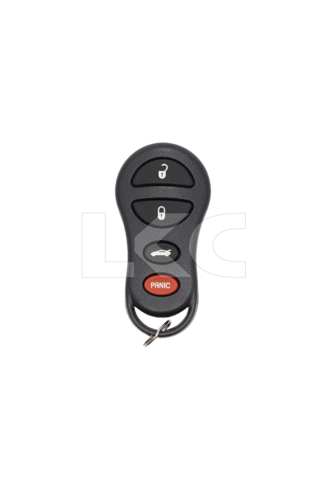 1999 - 2006 OEM Chrysler/Dodge/Plymouth 4 Button Keyless Entry Remote Fob - 04759008 - GQ43VT9T-1