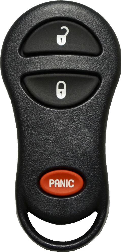 1996 - 1998 NEW Replacement Dodge & Plymouth 3 Button Keyless Entry Remote Fob - 05014736 - GQ43VT9T-1
