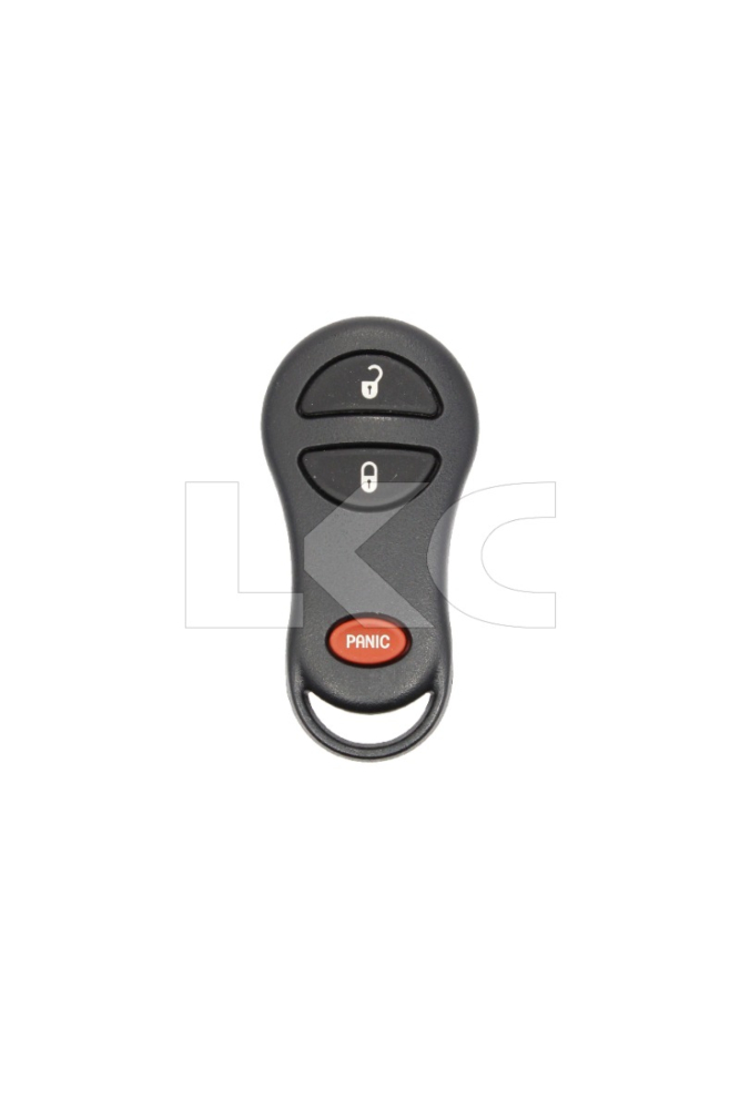 1999 - 2002 Dodge 3 Button Keyless Entry Remote Fob - 56045497 / 56045191 - GQ43VT9T-1