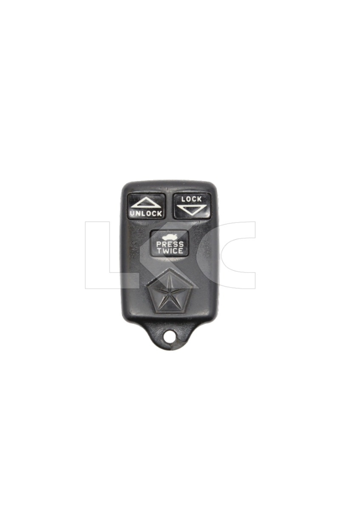 1996 - 1999 Chrysler/Dodge/Jeep/Plymouth 3 Button Keyless Entry Remote Fob -  GQ43VT7T-1