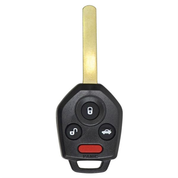 2011 - 2015 Subaru 4 Button High Security Remote Head Key - 4D60 Chip - CWTWB1U811-1
