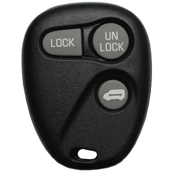 1997 - 2001 GM (Vans) 3 Button Keyless Entry Remote w/o Anti-Theft - ABO0204T-1