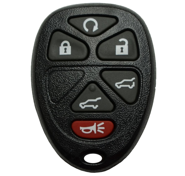 2007 - 2014 NEW Replacement GM 6 Button Keyless Entry Remote w/ Remote Start - OUC60270, OUC60221-1