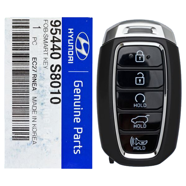 *NEW OEM* 2020 - 2022 Hyundai Palisade 5 Button Smart Remote w/ Hatch - Emergency Key Included - TQ8-FOB-4F29-1