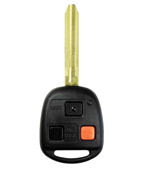2010 - 2014 Toyota FJ Cruiser 3 Button Remote Head Key - HYQ12BBT - G Chip-1
