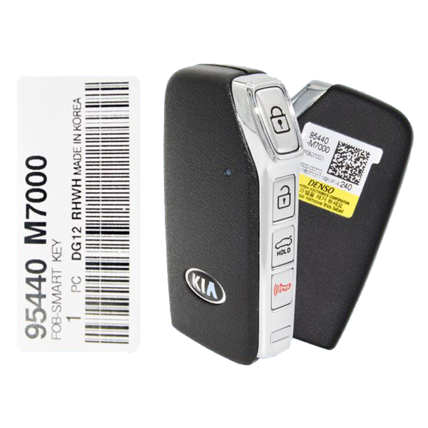 *NEW OEM* 2019 - 2021 Kia Forte 4 Button Smart Remote w/ Trunk - Emergency Key Included - CQOFD00430-1
