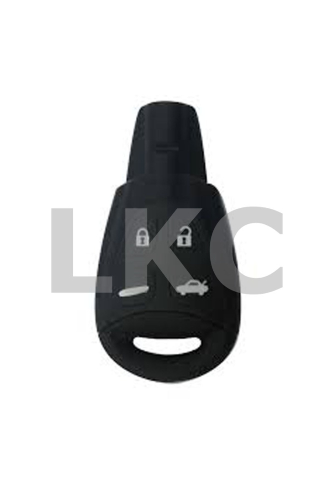 2003 - 2009 Saab 9-3 4 Button Keyless Entry Prox Remote- Emergency Key Included - LTQSAAM433TX-1