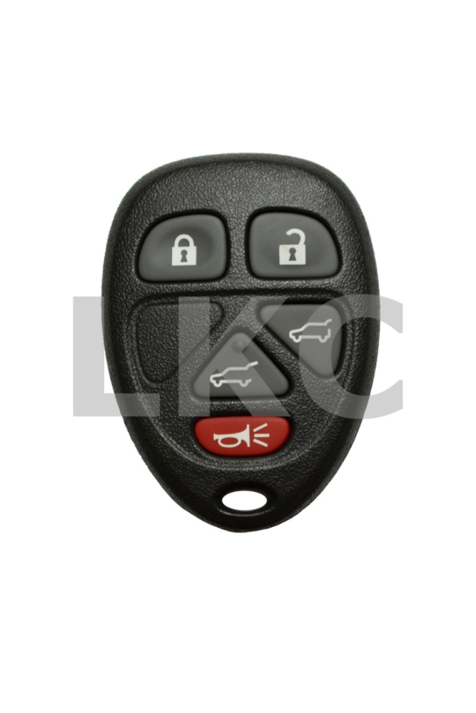 2007 - 2013 GM 5 Button Keyless Entry Remote Fob - OUC60270 - 15913418-1