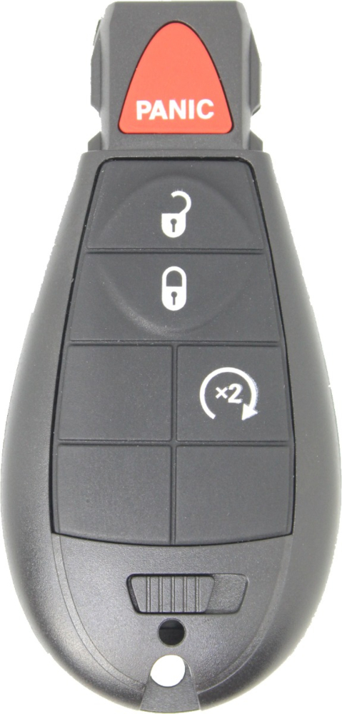 2008 - 2018 Dodge 4 Button Non-Prox Fobik Key w/ Remote Start - Emergency key included - IYZ-C01C-2