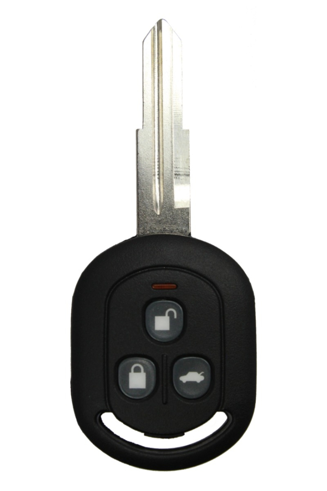 2009 - 2011 Chevrolet Aveo 3 Button Remote Head Key WITHOUT Transponder - VQQRK960NAT-2