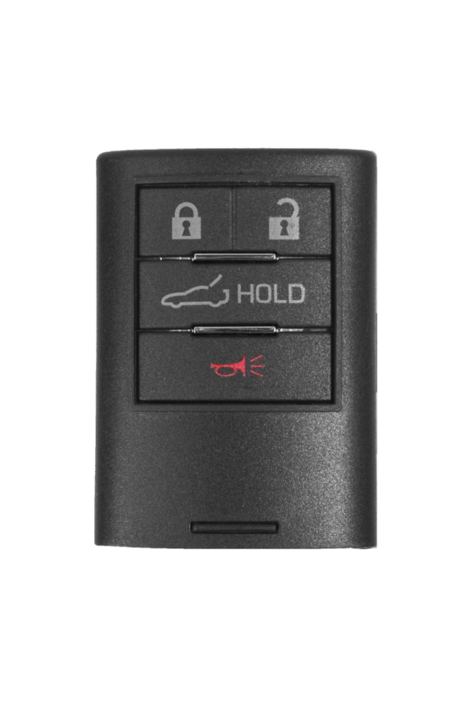 2014 - 2016 Chevrolet Corvette 4 Button Smart Remote - Emergency key included - G09C04EEC4P-2