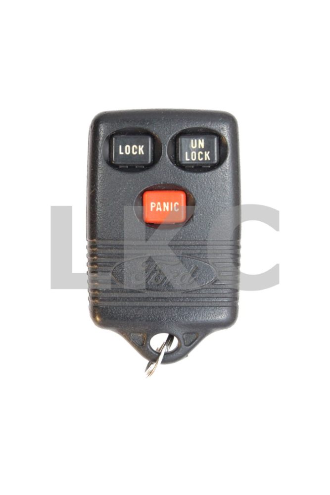 1993 - 2000 Ford 3 Button Keyless Entry Remote Fob w/ Logo - GQ43VT4T-1