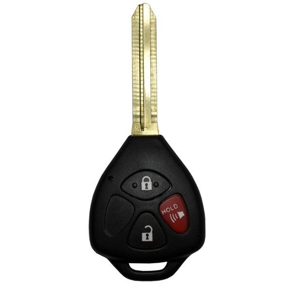 2008 - 2015 Toyota & Pontiac 3 Button Remote Head Key - 4D67 Chip - GQ4-29T-1
