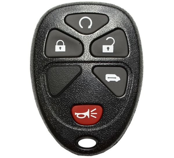 2005 - 2008 GM 5 Button Keyless Entry Remote Fob w/ Sliding Door and Remote Start - KOBGT04A-1