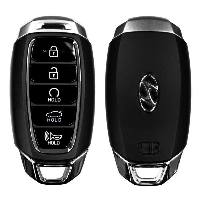 *NEW OEM* 2020 - 2022 Hyundai 5 Button Smart Remote w/ Trunk - Emergency Key Included - NYOMBEC5FOB2004-1