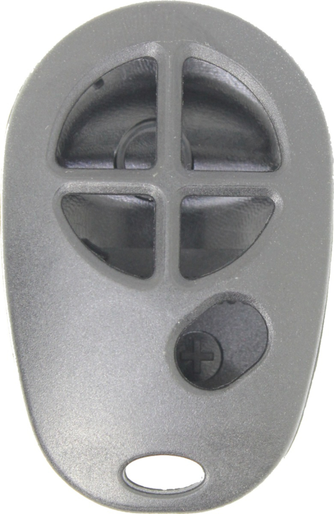 *SHELL ONLY* Toyota 5 Button Keyless Entry Remote Casing w/ Duel Sliding Doors - GQ43VT20T-2