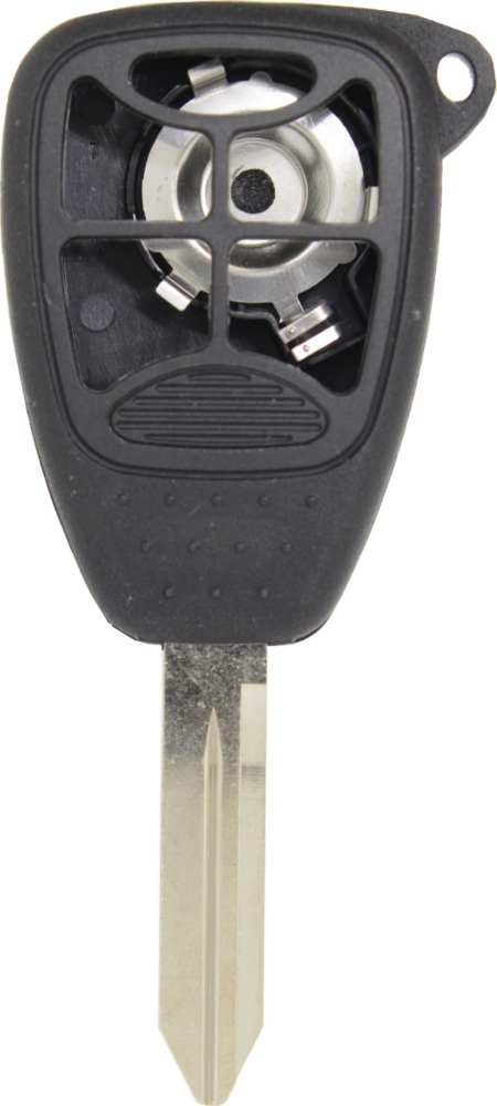 *SHELL & PAD ONLY* Chrysler, Dodge, Jeep 5 Button Remote Head Key Casing - OHT692427AA/OHT692713AA-1