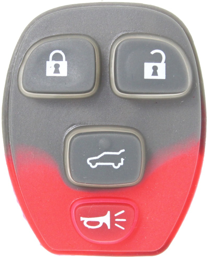 *PAD ONLY* GM 4 Button Keyless Entry Remote Pad w/Liftgate - OUC60270/OUC60221-1