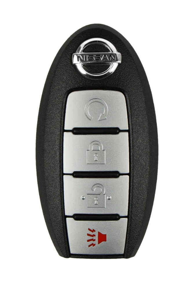 2015 - 2018 Nissan 4 Button Prox Remote w/ Remote Start - Emergency key included - KR5S180144014 - IC: 204-2