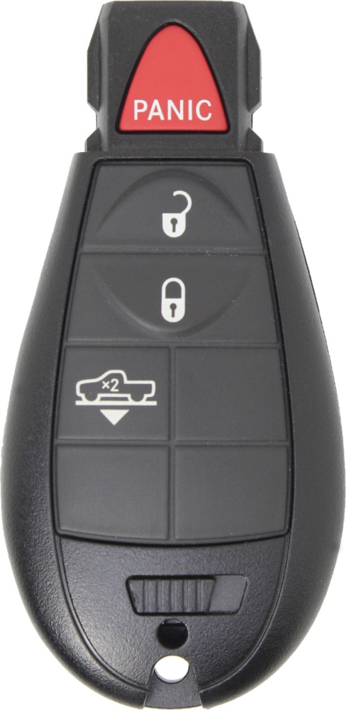2013 - 2017 Dodge RAM 4 Button Fobik Remote w/ Air Suspension - Emergency key included - GQ4-53T-1