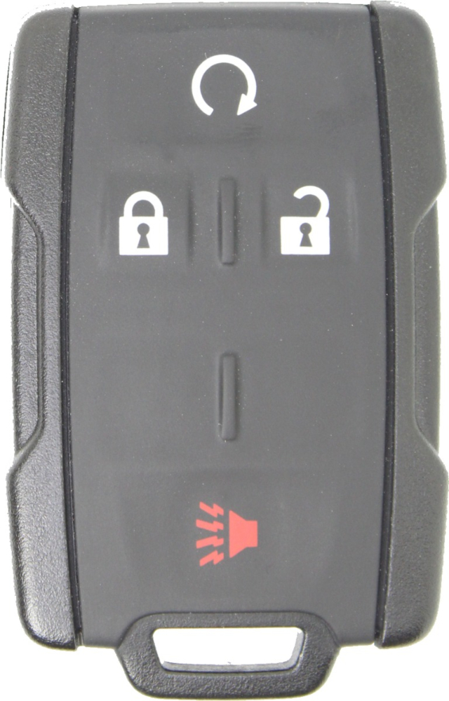 *SHELL & PAD ONLY* GM 4 Button Keyless Remote Casing w/ Remote Start - M3N32337100 - No Logo-1