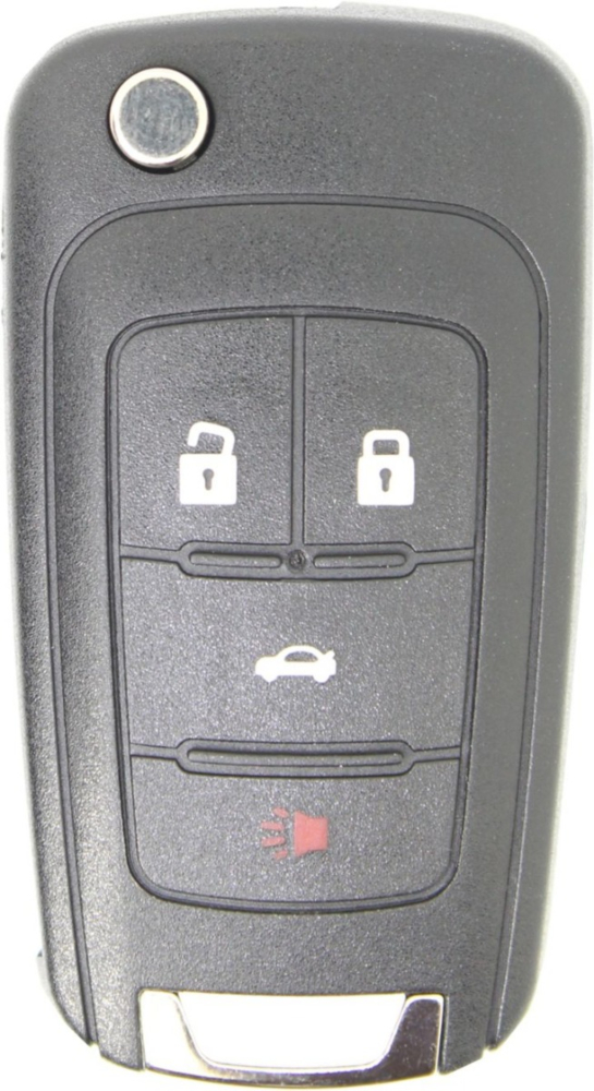 2010 - 2019 OEM Buick 4 Button Flip Key w/ Trunk - OHT01060512-1
