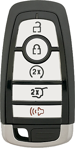 2020 - 2023 Lincoln 5 Button Smart Remote w/ Hatch - Emergency Key Included - M3N-A2C931426-1