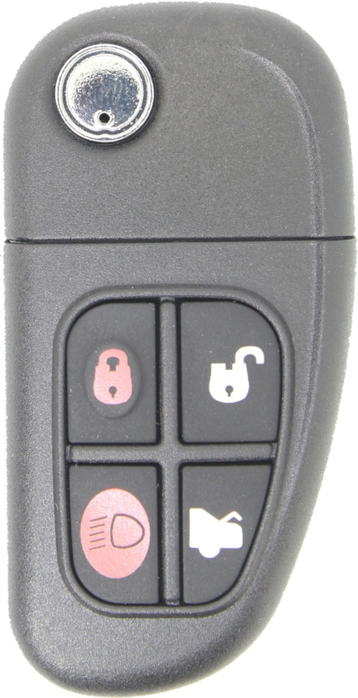 2001 - 2008 NEW Replacement Jaguar 4 Button Flip Key - CWTWB1U243/NHVWB1U241-2