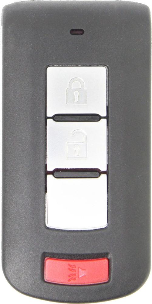 *SHELL & PAD ONLY* Mitsubishi 3 Button Smart Key Casing - OUC644M-KEY-N-5