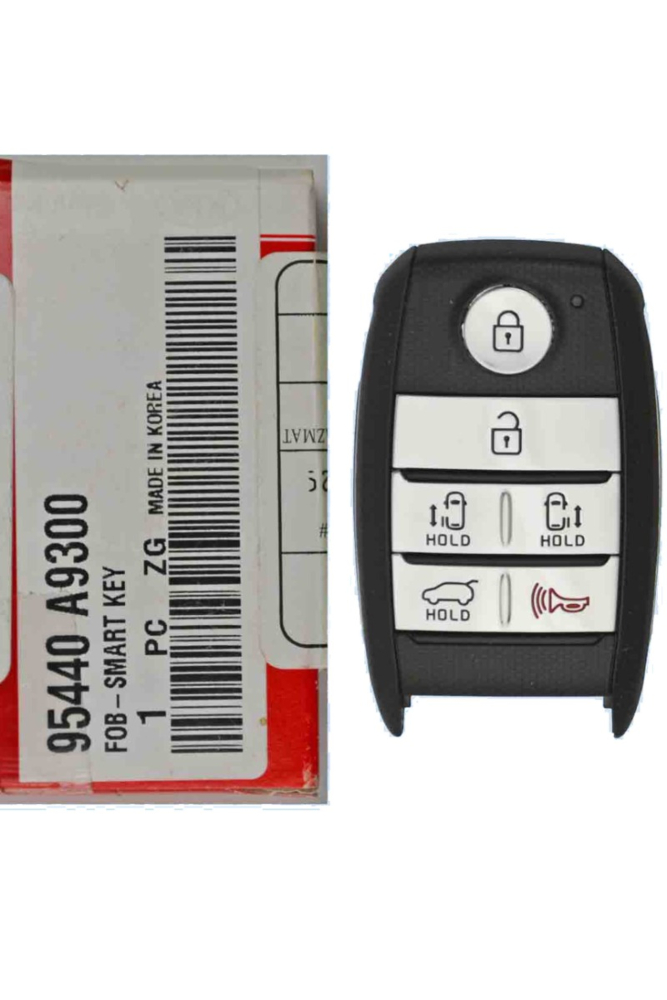 *NEW OEM* 2015 - 2019 Kia Sedona 6 Button Smart Remote - Emergency Key Included - SY5YPFGE06-2